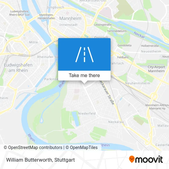 Карта William Butterworth