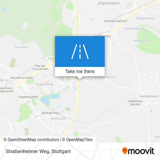 Straßenheimer Weg map