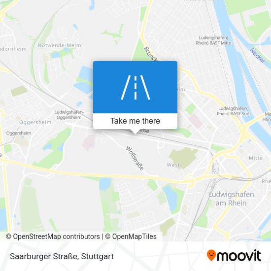 Saarburger Straße map
