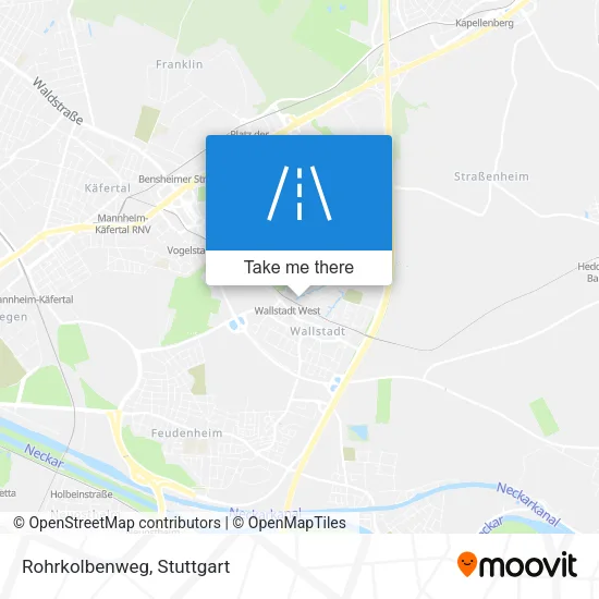 Карта Rohrkolbenweg