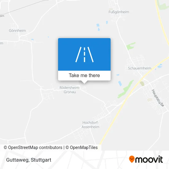 Guttaweg map