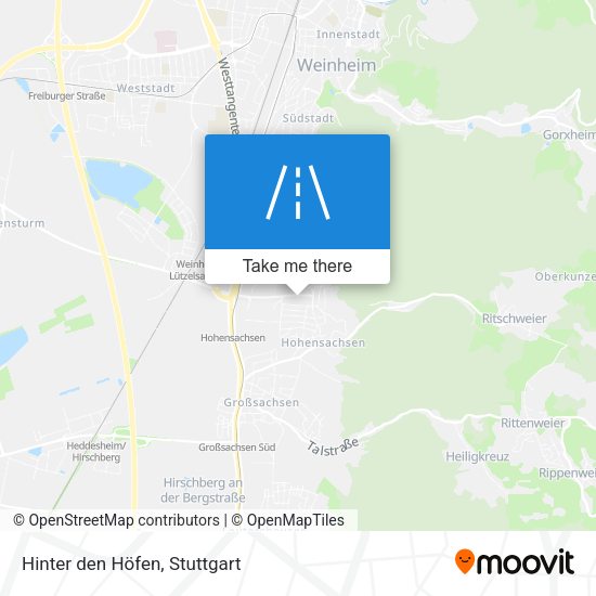Hinter den Höfen map