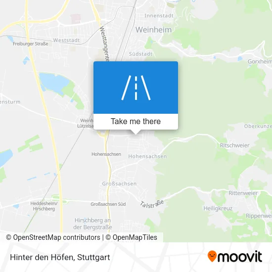 Карта Hinter den Höfen