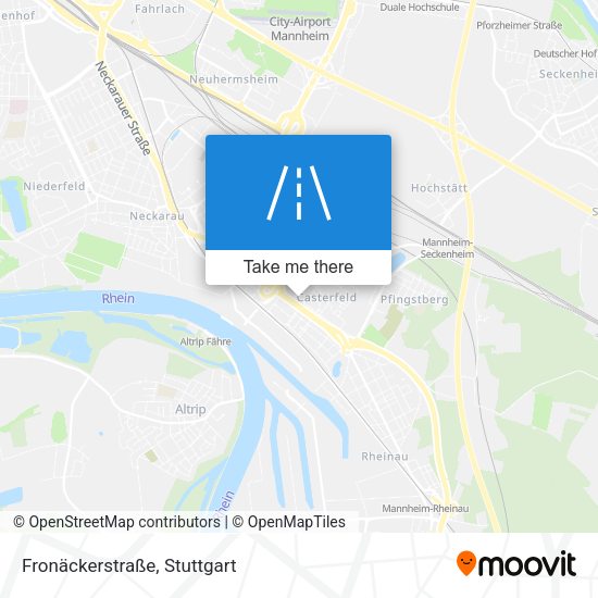 Fronäckerstraße map