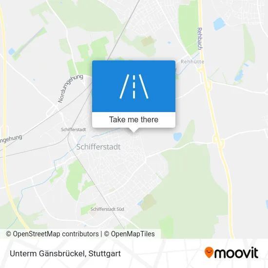 Карта Unterm Gänsbrückel