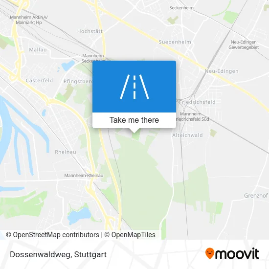 Карта Dossenwaldweg