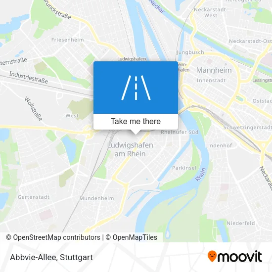 Abbvie-Allee map