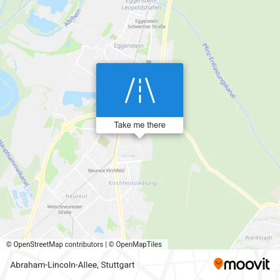 Карта Abraham-Lincoln-Allee