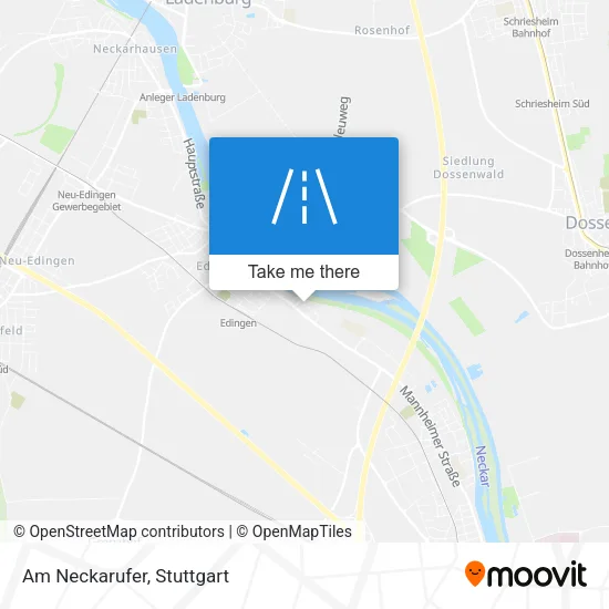Карта Am Neckarufer