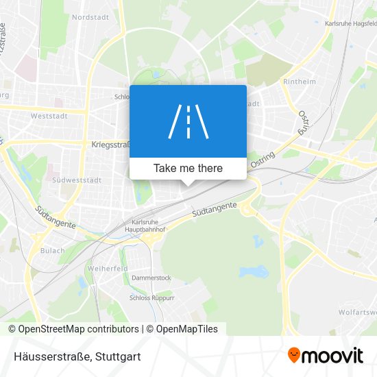 Häusserstraße map