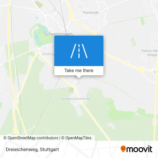 Карта Dreieichenweg