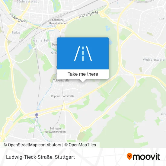 Ludwig-Tieck-Straße map
