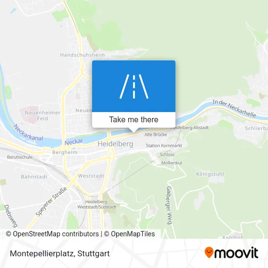 Карта Montepellierplatz