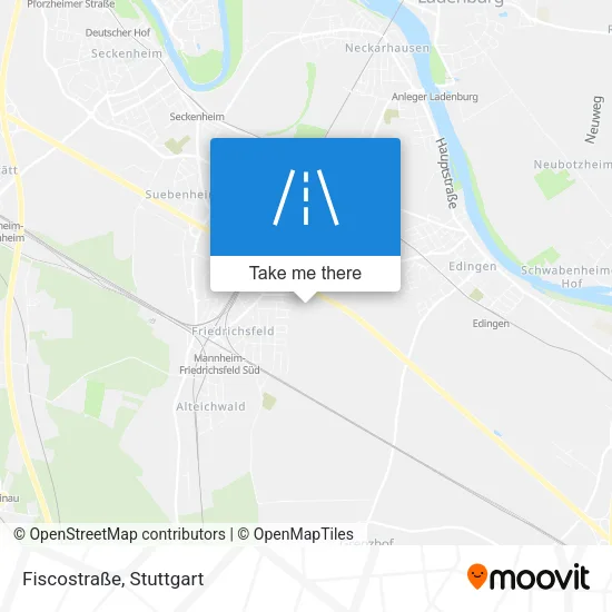 Карта Fiscostraße