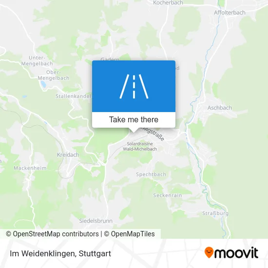 Карта Im Weidenklingen