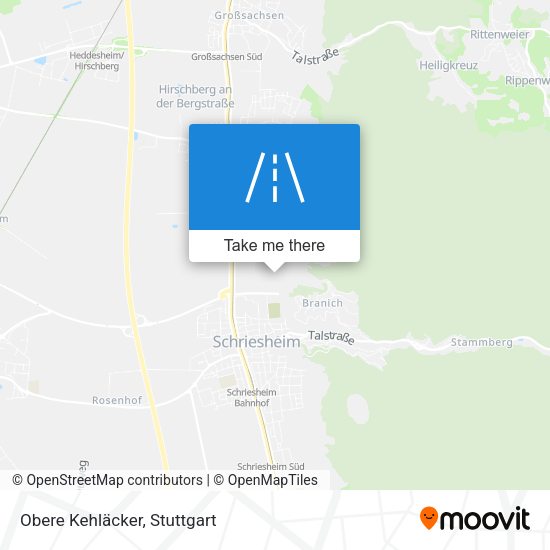 Obere Kehläcker map