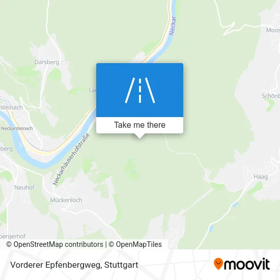 Карта Vorderer Epfenbergweg