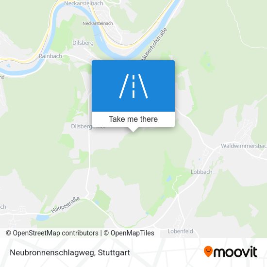 Neubronnenschlagweg map
