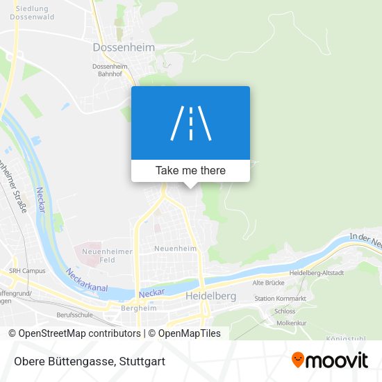 Obere Büttengasse map