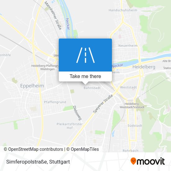 Simferopolstraße map