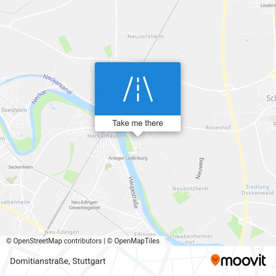 Domitianstraße map