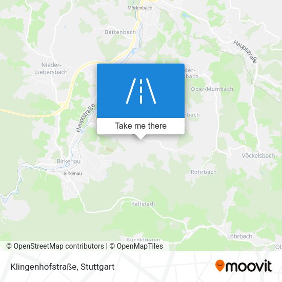 Klingenhofstraße map
