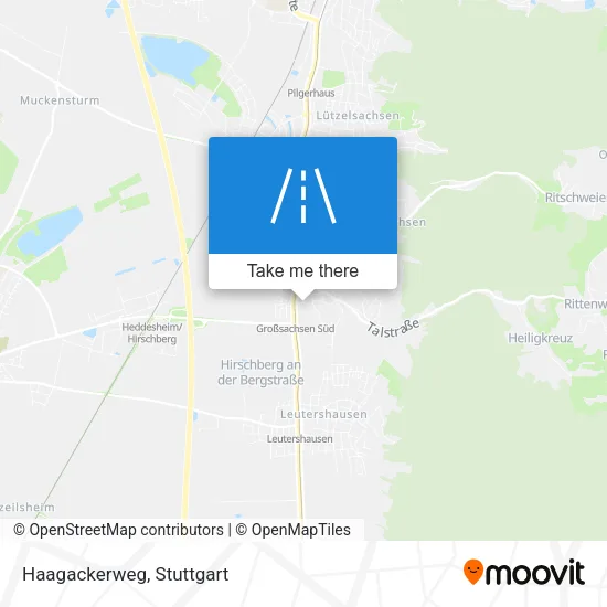 Карта Haagackerweg