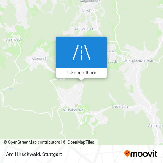 Am Hirschwald map