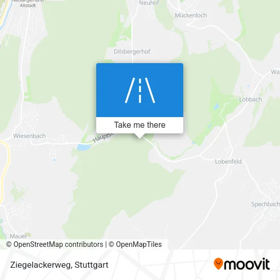 Карта Ziegelackerweg