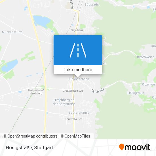 Hönigstraße map