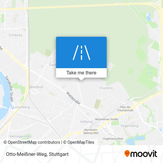 Otto-Meißner-Weg map