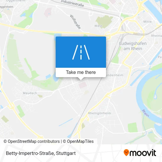 Карта Betty-Impertro-Straße