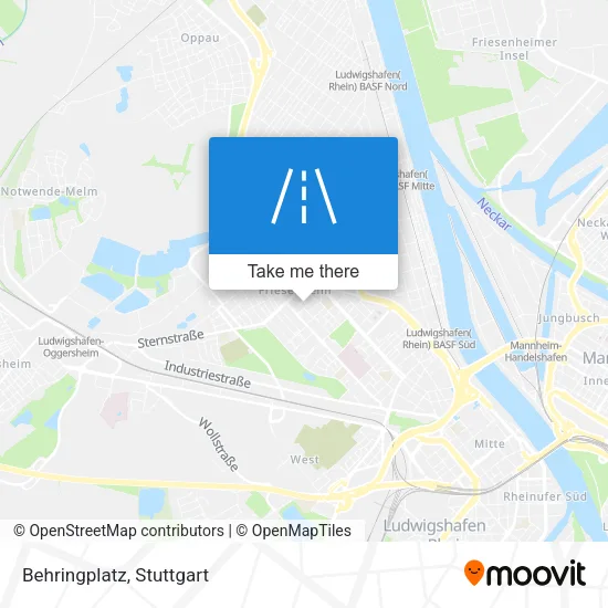Карта Behringplatz