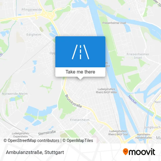 Карта Ambulanzstraße
