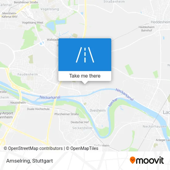 Карта Amselring
