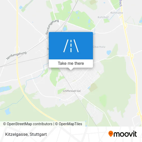 Карта Kitzelgasse