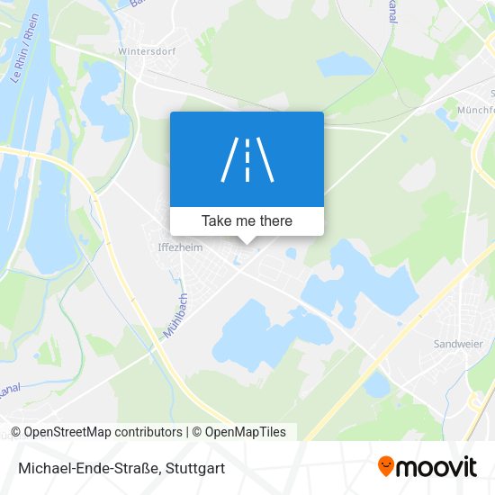 Карта Michael-Ende-Straße