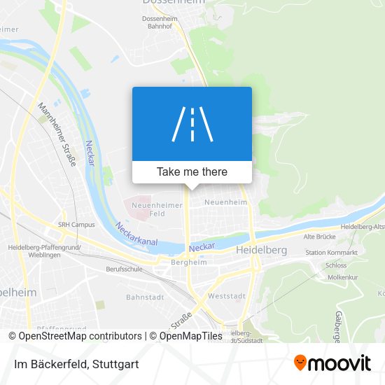 Карта Im Bäckerfeld