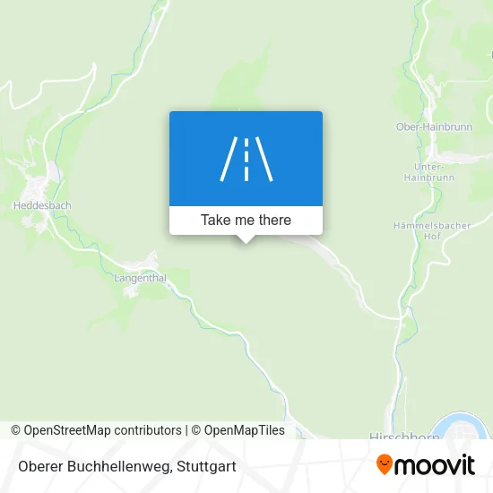 Карта Oberer Buchhellenweg