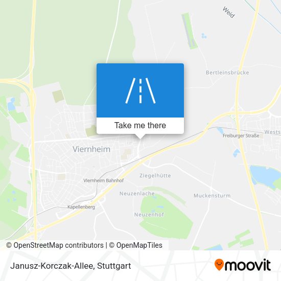 Карта Janusz-Korczak-Allee