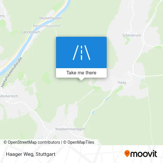 Карта Haager Weg