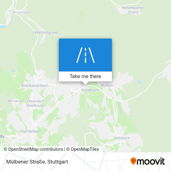 Mülbener Straße map