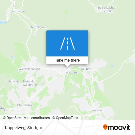 Карта Koppelweg