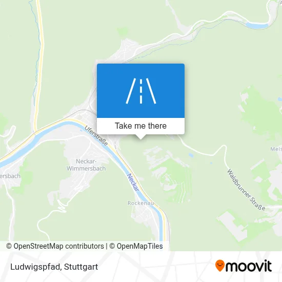 Ludwigspfad map
