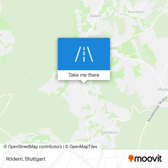 Карта Rödern