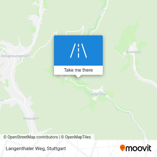 Карта Langenthaler Weg