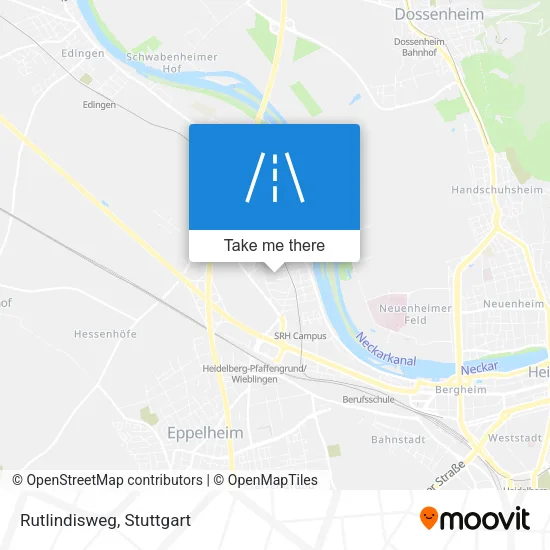 Карта Rutlindisweg