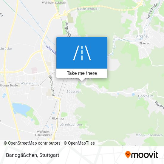 Bandgäßchen map