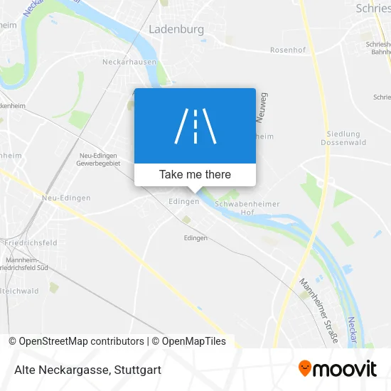 Карта Alte Neckargasse