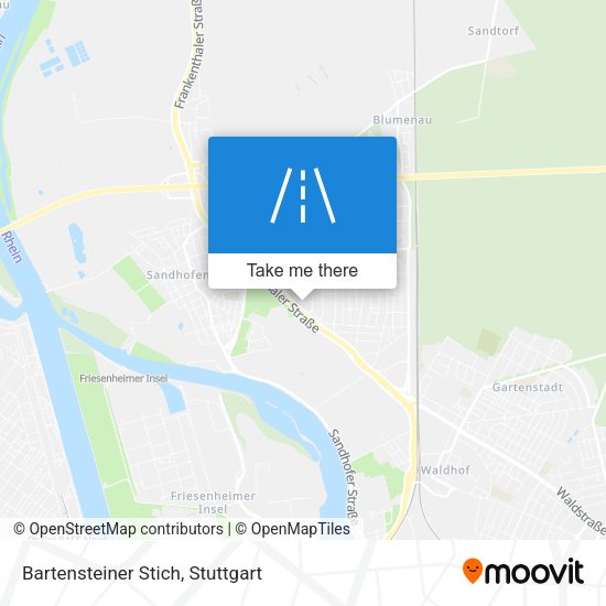 Bartensteiner Stich map